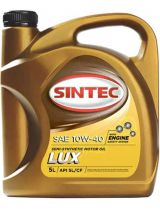 Моторное масло SINTEC 801944 Люкс SAE 10W-40, API SL/CF 5л