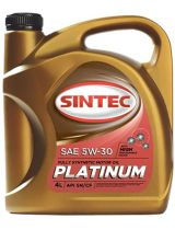 Моторное масло SINTEC 801939 PLATINUM SAE 5W-30, API SN/SF 4л