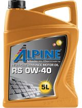 Моторное масло ALPINE 0100222 RS 0W-40 5л