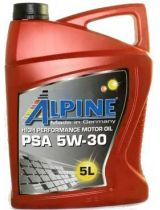 Моторное масло ALPINE 0101382 PSA 5W-30 5л