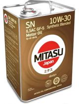 Моторное масло MITASU MJ-105-6 GOLD SN 10W-30 6л