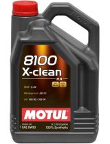 Моторное масло MOTUL 109476 8100 X-CLEAN 5W-30 60л (замена 102261)