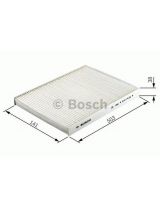BOSCH 1 987 432 399 Фильтр салонный (без рамки)