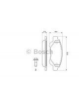 BOSCH 0 986 494 065 Колодки дисковые