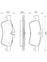 BOSCH 0 986 494 063 Колодки дисковые