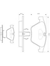 BOSCH 0 986 494 036 Колодки дисковые
