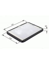 BOSCH 1 987 432 313 Фильтр салонный, угольный