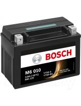 BOSCH 0 092 M60 100 MOBA AGM M6 12V (8 А/ч) 135A (YTX9-4/YTX9-BS) 152x88x106mm (R+