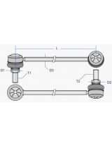 MOOG TO-LS-2993 Тяга стабилизатора передняя