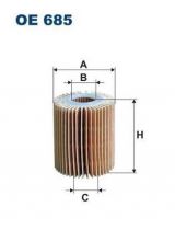 FILTRON OE 685 Фильтр масляный