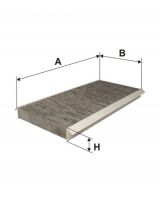 FILTRON K 1202A Фильтра салонный угольный