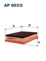 FILTRON AP 003/2 Фильтр воздушный