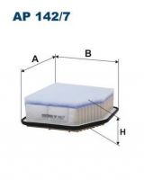 FILTRON AP 142/7 Фильтр воздушный