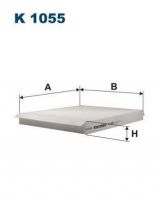 FILTRON K 1055 Фильтра салонный