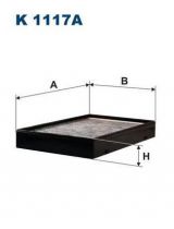 FILTRON K 1117A Фильтра салонный угольный