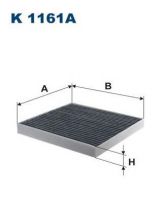 FILTRON K 1161A Фильтра салонный угольный