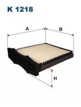 FILTRON K 1218 Фильтра салонный