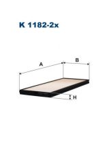 FILTRON K 1182-2X Фильтра салонный