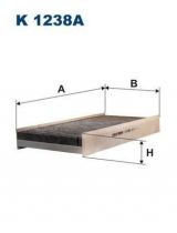 FILTRON K 1238A Фильтра салонный угольный