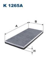 FILTRON K 1265A Фильтра салонный угольный