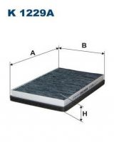FILTRON K 1229A Фильтра салонный угольный