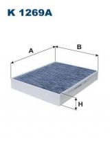 FILTRON K 1269A Фильтра салонный угольный