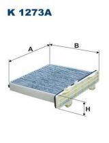 FILTRON K 1273A Фильтра салонный угольный