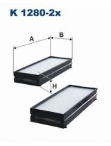 FILTRON K 1280-2X Фильтра салонный