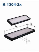 FILTRON K 1304-2X Фильтра салонный