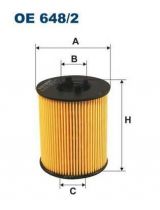 FILTRON OE 648/2 Фильтр масляный