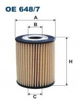 FILTRON OE 648/7 Фильтр масляный