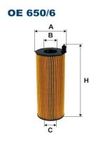 FILTRON OE 650/6 Фильтр масляный