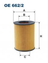 FILTRON OE 662/2 Фильтр масляный
