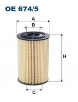 FILTRON OE 674/5 Фильтр масляный