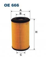 FILTRON OE 666 Фильтр масляный