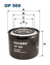 FILTRON OP 569 Фильтр масляный