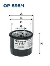 FILTRON OP 595/1 Фильтр масляный