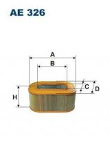 FILTRON AE 326 Фильтр воздушный