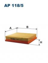 FILTRON AP 118/5 Фильтр воздушный