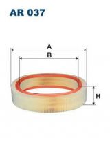 FILTRON AR 037 Фильтр воздушный