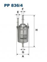 FILTRON PP 836/4 Фильтр топливный