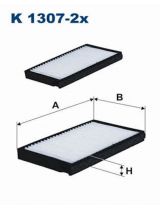 FILTRON K 1307-2X Фильтра салонный
