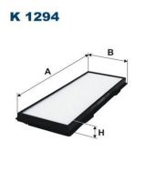 FILTRON K 1294 Фильтр воздушный салонный (рамка)