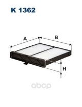 FILTRON K 1362 Воздушный фильтр салона (рамка)