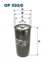 FILTRON OP 592/6 Фильтр масляный