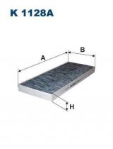 FILTRON K 1128A Воздушный фильтр салона (без рамки)