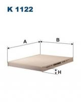 FILTRON K 1122 Фильтра салонный