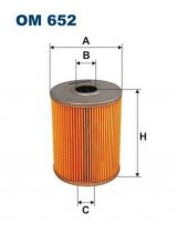 FILTRON OM 652 Фильтр масляный