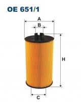 FILTRON OE 651/1 Фильтр масляный