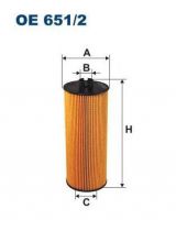 FILTRON OE 651/2 Фильтр масляный